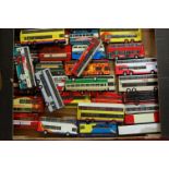 A tray of mixed 1/76 scale public transport diecast vehicles by EFE Corgi,