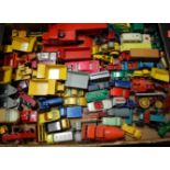 A tray of mixed loose Matchbox 175 series and King Size diecasts,