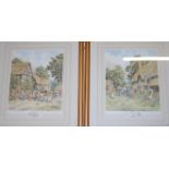 After John L Chapman - pair rural scenes,