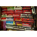 A collection of 1/76 scale public transport diecasts to include EFE, Corgi Original Omnibus, Airbus,