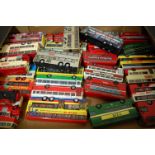 A collection of 1/76 scale public transport diecast to include Corgi Original Omnibus,