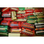 A collection of 1/76 scale public transport diecasts to include EFE, Corgi Original Omnibus,