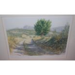Richard Wardle - early evening, lithograph, signed numbered and titled in pencil to the margin,