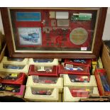 A tray of mixed modern release Matchbox Models of Yesteryear to include a Y16 1928 Mercedes SS,