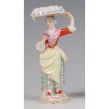A Meissen porcelain figure 'The Cheese Seller',