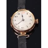 A vintage ladies Rolex 18ct gold cased wristwatch,