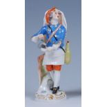 A Meissen porcelain figure 'The Wine Seller',