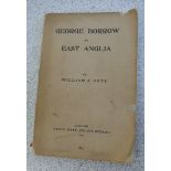 DUTT William A, George Borrow in East Anglia, London, David Nutt, 1896, 8vo wraps, 1st edition,