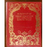 *DULAC Edmund illustrated, Rubaiyat of Omar Khayyam, Hodder & Stoughton, London n.d.