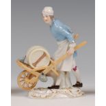 A Meissen porcelain figure 'The Vinegar Seller',