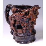 An Edward Bingham for Castle Hedingham pottery jug,