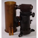 A German military panoramic sighting scope, stamped C.P. Goerz, Wien U Pozsony No.