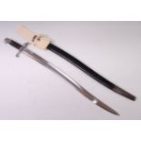 A British 1856 pattern bayonet,