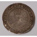 England, Edward VI third period shilling,