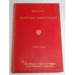 Baily's Hunting Directory, 1902-1903, published by Vinton & Co.