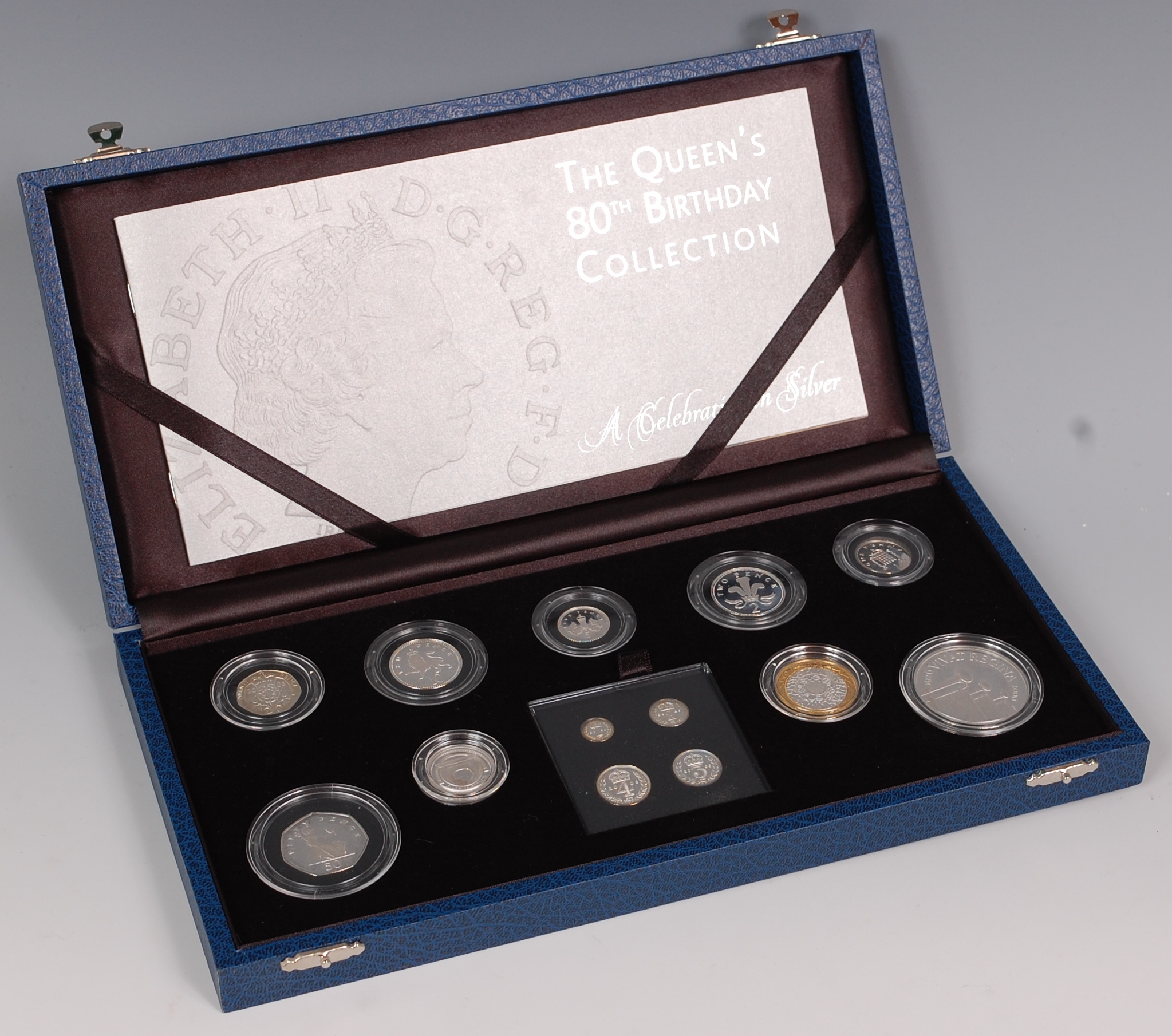 Great Britain, cased Royal Mint 'The Queen's 80th Birthday Collection,