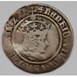 England, Henry VII groat,
