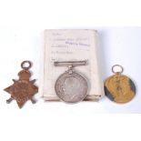 A WW I trio to include 1914-15 Star, British War and Victory, naming K. 18351. F.T. MEPHAM. STO. 1..