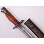 A British 1907 pattern bayonet,