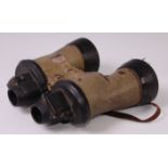 A pair of German Third Reich Kriegsmarine U-boat binoculars by Zeiss,