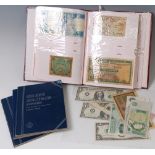 Mixed lot of British and world banknotes;