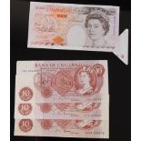 Great Britain, error Kentfield £10- note, DK73 723392,
