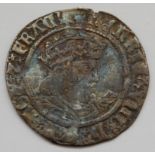 England, Henry VIII groat, Canterbury,