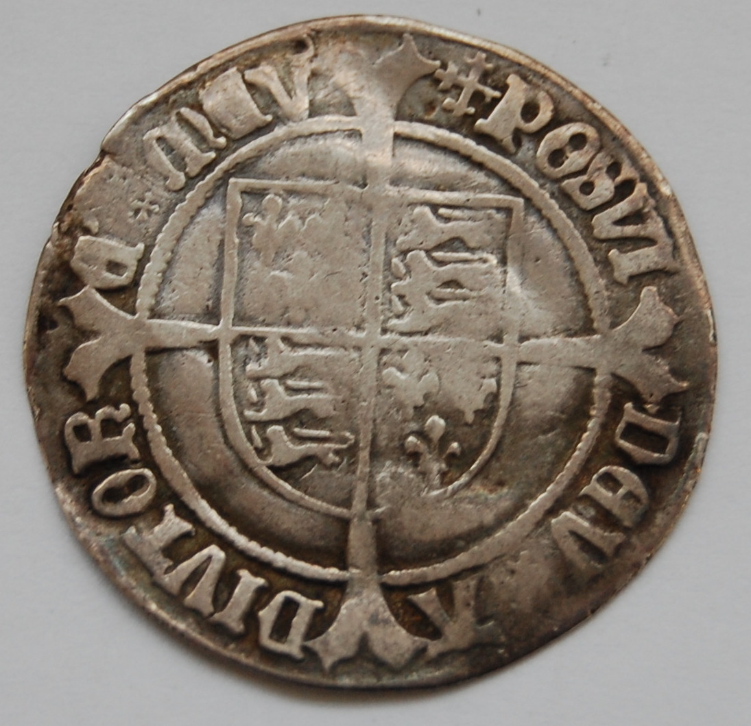 England, Henry VII groat, - Image 2 of 2