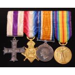 A Geo.V. Military Cross group of four to include M.C.