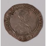 Scotland, 1595 10 shilling, James VI seventh coinage,