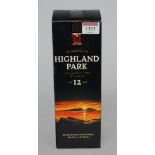 Highland Park aged 12 years Single Malt Scotch Whisky, 70cl, 40%,