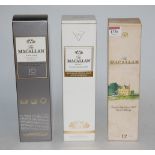 The Macallan 12 year old Single Highland Malt Whisky, 75cl, 43%,