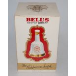 Six various boxed Bell's Royal commemorative Scotch Whisky decanters, each 50cl,