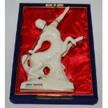 Rémy Martin Cognac, in limited porcelain decanter 'Centaure Limoges',