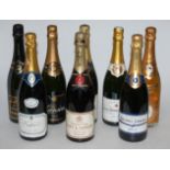 Moët & Chandon Premier Cuvée Vintage Champagne, one bottle; Oudinot Champagne,