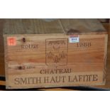 Château Smith Haut Lafitte, 1988, Pessac-Leognan, twelve bottles,