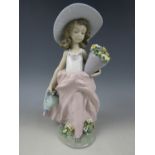 A boxed Lladro Collectors' Society figurine A Wish Come True, 07676