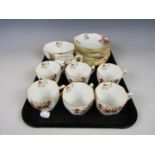 A quantity of Royal Doulton tea wares