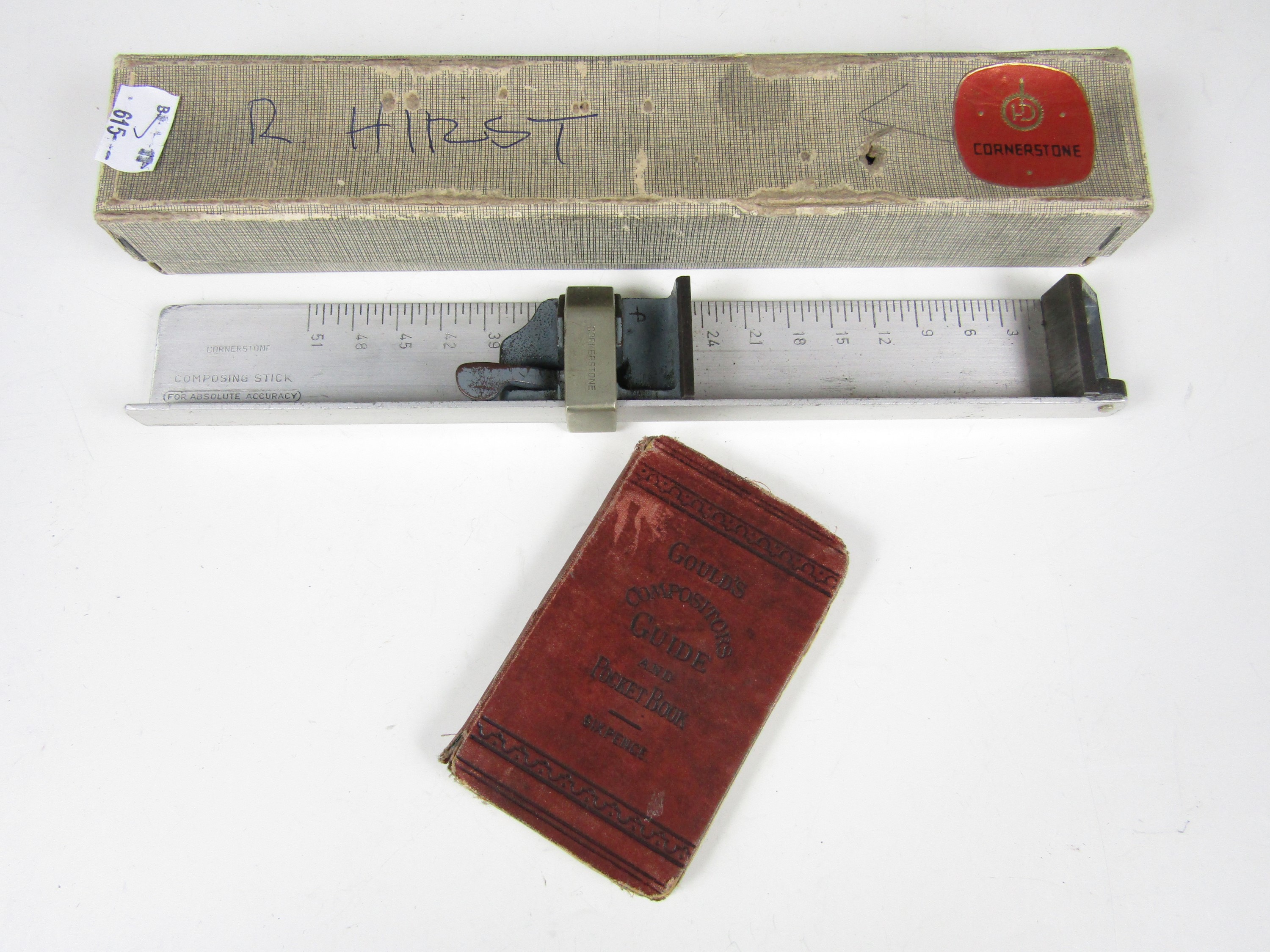 A Victorian copy of Gould's Compositors Guide and Pocket Book, 1878, together with a mid 20th