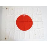 A Japanese Hinomaru flag