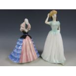 Two Royal Doulton figurines including Susan and Happy Birthday