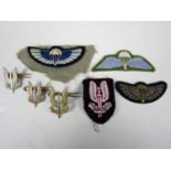 SAS and paratroop badges