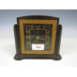 A Smiths bakelite cased clock