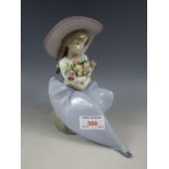 A boxed Lladro figurine Fragrant Bouquet, 5862