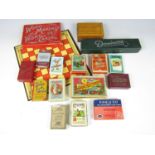 A quantity of vintage board and card games