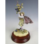 A Border Fine Arts figurine, The Sloe Fairy, limited edition No. 11/1,950, with certificate and box
