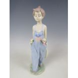 A Lladro figurine Pocket Full of Wishes, boxed, (a/f)