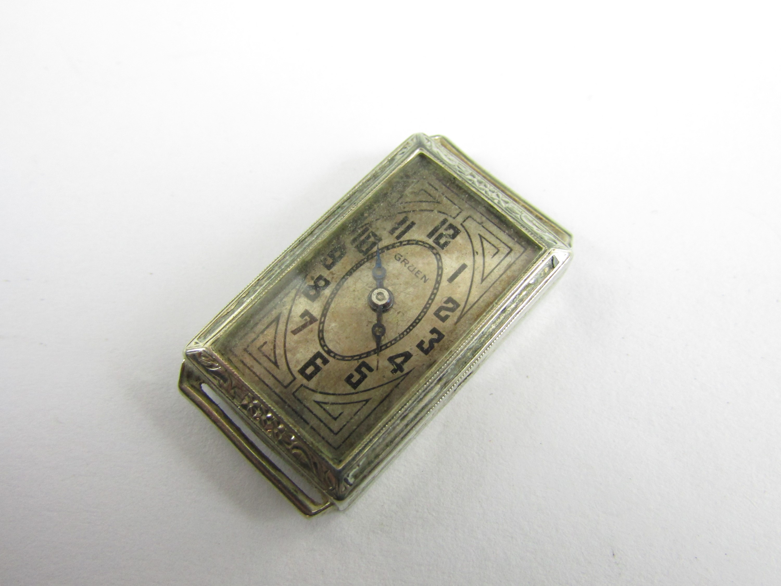 A 1920's lady's Gruen wristlet watch