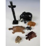 Various treen and other animals / totems