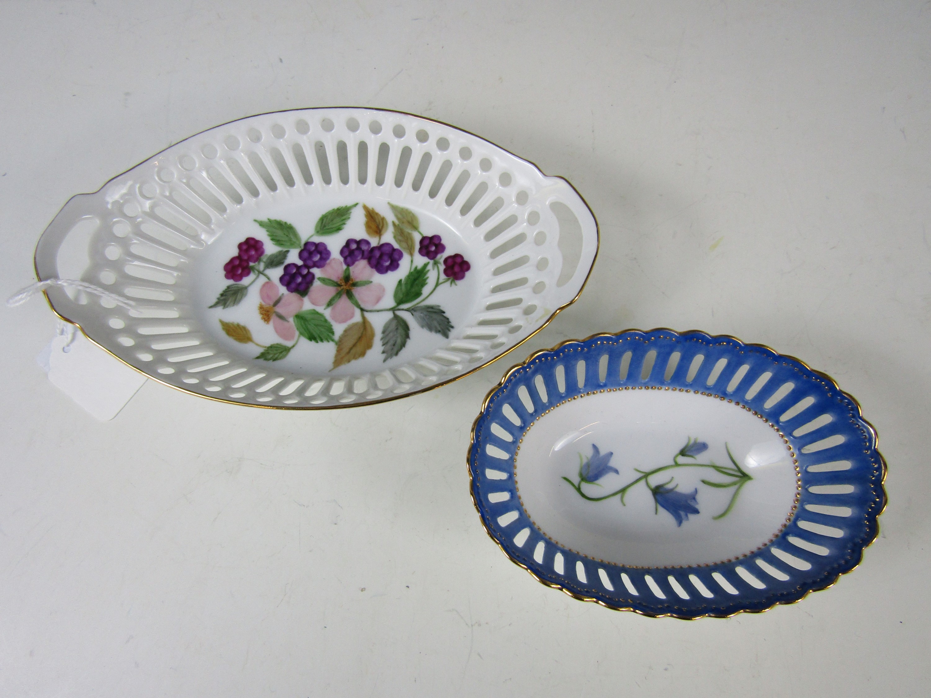 Late 20th century Irene Faulder Cumbrian hand enamelled porcelain wares